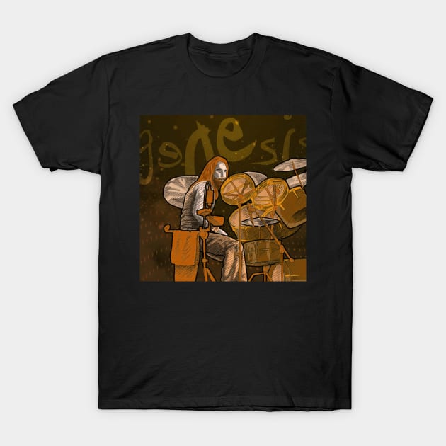 Collins // Genesis -  Phil Collins T-Shirt by ErineBoness